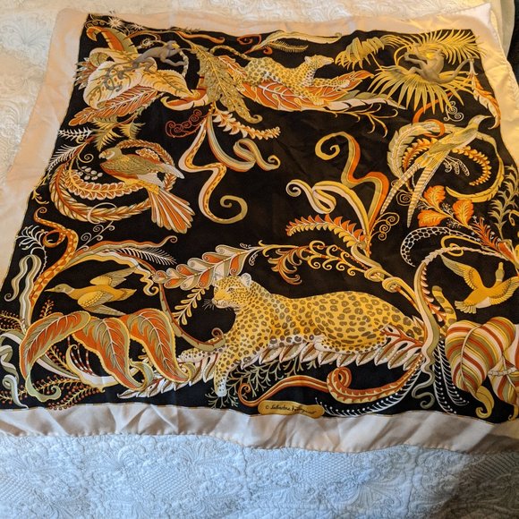 Vintage Salvatore Ferragamo Silk Scarf 34 Salvatore Ferragamo Silk Scarf 34\